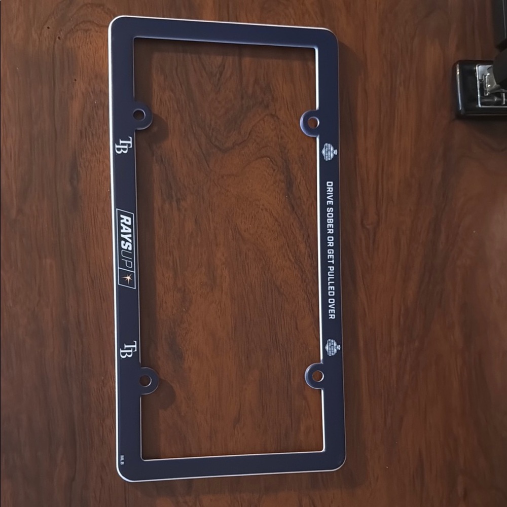 Tampa Bay Rays License Plate Frame